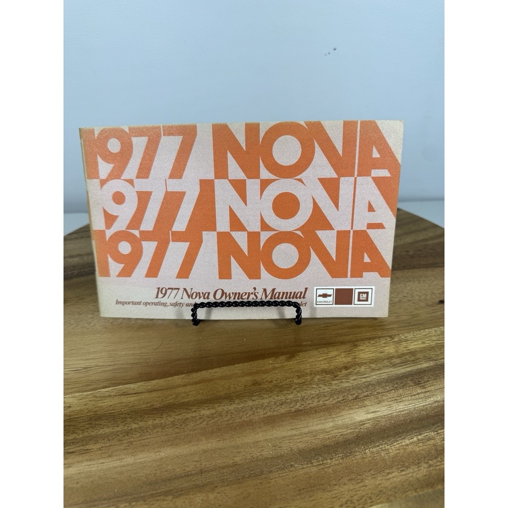 1977 Chevrolet‎ Nova Owners Manual